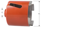 Rotec Diamant dozenboor 'PREMIUM', M16, ø77x60
