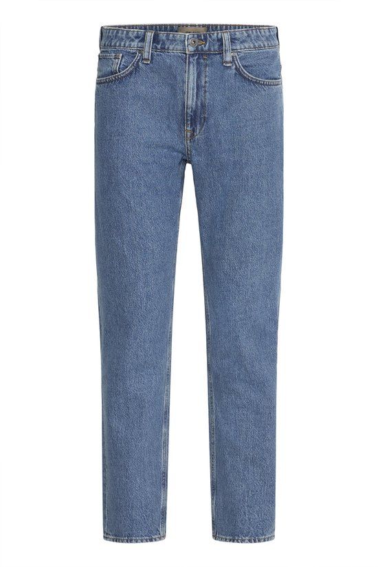 Blend BHTHUNDER RLX 0288 NOOS Heren Relaxed fit jeans Katoen 31/32 Denim middle blue