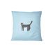 Bona Basics Decoratieve kussenhoes Lichtblauw 45x45 cm