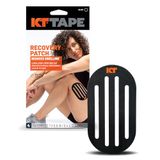 KT Tape Recovery Plus Katoen Edmea Patch - Zwart