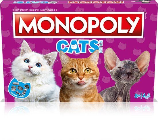 Winning Moves Monopoly Cats - Bordspel (Engels)