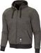 Merlin Hamlin II sweat à capuche moto, gris foncé, 4XL
