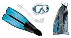 Cressi Rondinella Junior Snorkelset Blauw EU 35-36 Kinderen