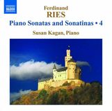 Outhere Susan Kagan - Ries: Complete Sonatas And Sonatinas Vol.4 (CD)