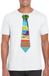 Bellatio Decorations Shoppartners Bv Pensioen t-shirt met stropdas heren wit XL