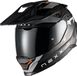 Nexx Y.TRAVL Primal Endurohelm - Zwart/grijs - Maat S