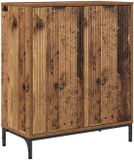 vidaXL Dressoir Oudhout 69,5 x 33 x 82 cm Bewerkt Hout