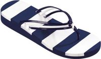 BECO Teenslippers - Dames - Blauw/wit - Maat 37
