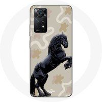Maniacase Etui Redmi Note 11 Pro 5G zwart Friese paardenrace