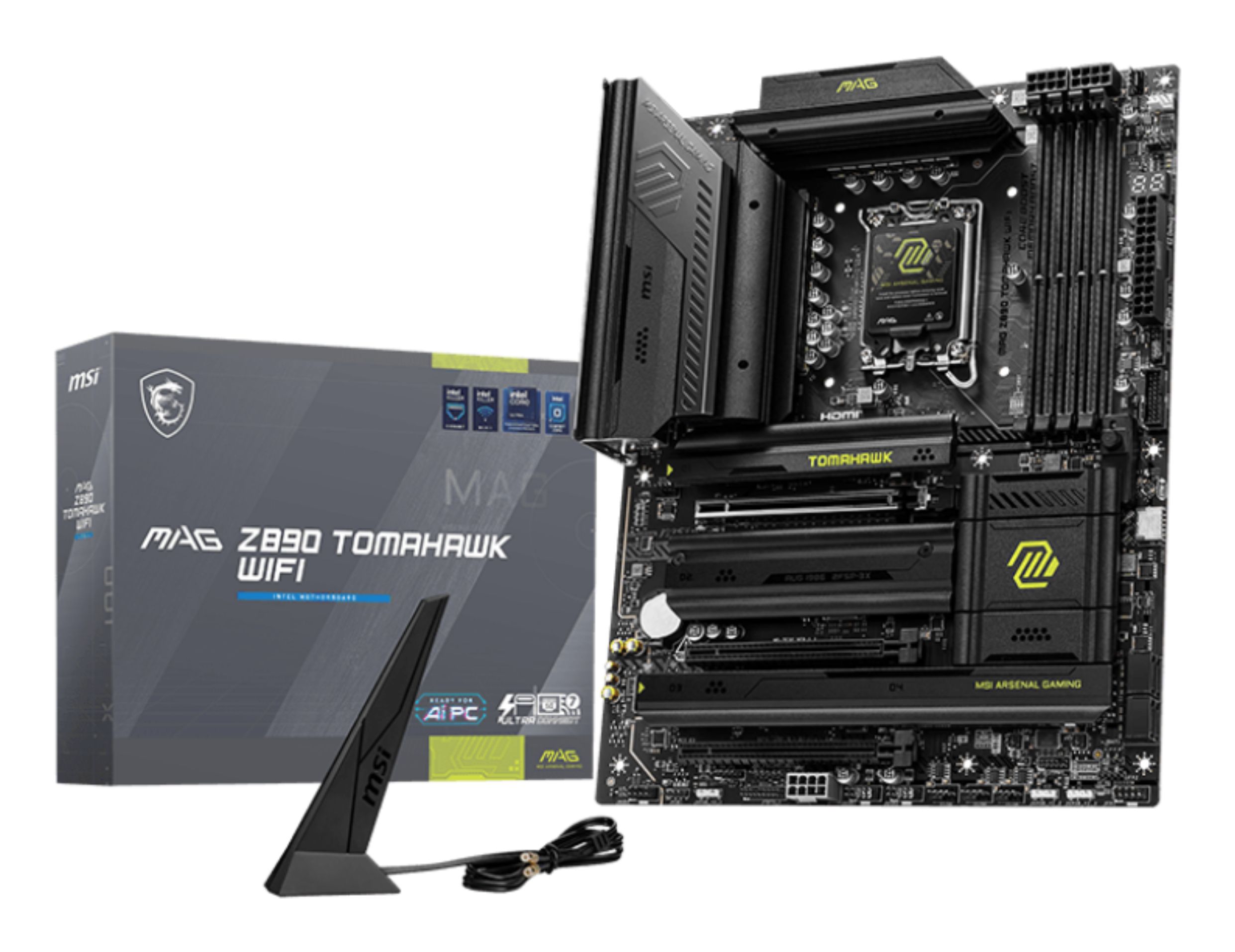 MSI MAG Z890 TOMAHAWK WIFI - Motherboard - ATX - Intel Z890 - LGA 1851