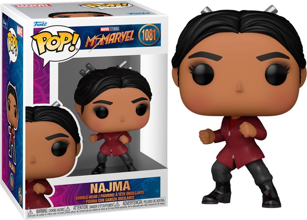 Funko Najma - Pop! - Ms. Marvel Figuur