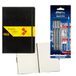 Idena 90335 - Notitieboek DIN A4 met 192 pagina's, geruit, incl. Staedtler Artist Set