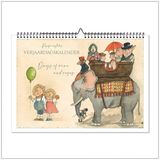 Merkloos Days of wine and roses Verjaardagskalender A4 Liggend