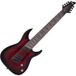 Schecter Omen Elite 8 MultiScale Black Cherry Burst guitare électrique