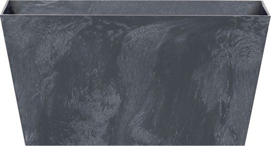 Prosperplast Bloembak - Betonlook - 40 cm - Antraciet Grijs