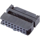 BKL Electronic 10120607 verbindingskabel met kaartsleuf: 1,27 mm, totaal aantal polen: 10 Nbr rijen: 2, 1 stuk