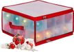 Merkloos Relaxdays Kerstballen opbergbox