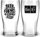 KARACA Fritz Bierglazen set 454 ml voor 2 personen