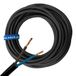Hilark Cable Tech Gummikabel H07RN-F, OnPd, 2x1 monoconducteur, cuivre (CU), 100 mètres