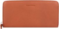 Marc O'Polo Emilie Zip Around Wallet Classic Cognac Bruine Leren Portemonnee
