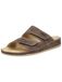 Vital 0938 Pantoufles confortables et haut de gamme pour hommes et femmes, avec picots de massage et semelle intérieure en cuir. Jean taupe, taille EU 44.