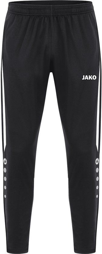 Jako Power Polyesterbroek Heren - Zwart/Wit - Maat 3XL