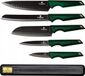 Berlinger Haus 2696 - Set de 6 couteaux avec bande magnétique - Collection Emerald