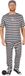 Tectake dressforfun - Gevangene Kostuum - Mannen - Maat M - Zwart/Wit