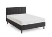 Atlantic Home Collection Boxbed Nikola incl. binnenveringsmatras H3, antraciet, 140 x 200 cm