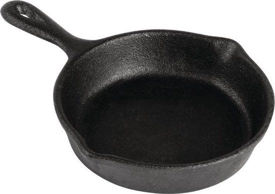 Olympia Mini Gietijzeren Ronde Pan 11,5cm GJ553
