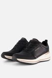 Skechers Billion 2 - Fine Shine Dames Sneakers - Zwart - Maat 39