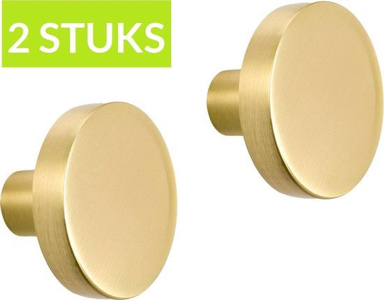 XIVADA Kastknoppen Goud | 2 stuks