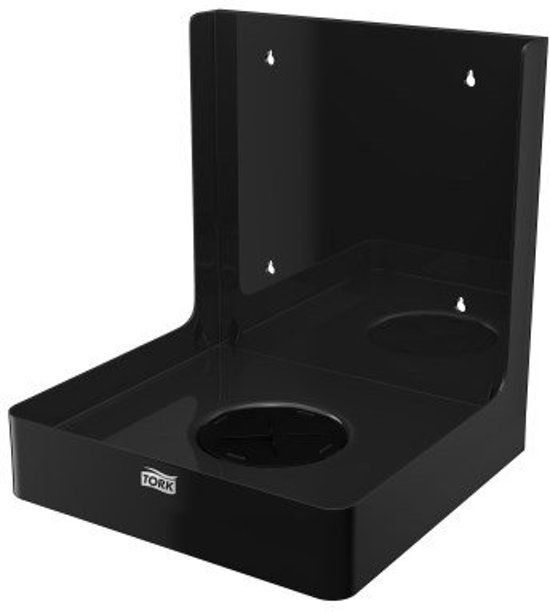 Tork Boxed Combi Rol Poetspapier Dispenser Kunststof Zwart W3