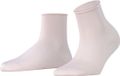 FALKE Cotton Touch eenkleurig katoen sokken dames roze - maat 39-42
