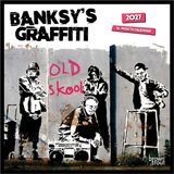 Banksy's Graffiti Official 2027 7 X 14 Inch (Hanging) Monthly Mini Wall Calendar