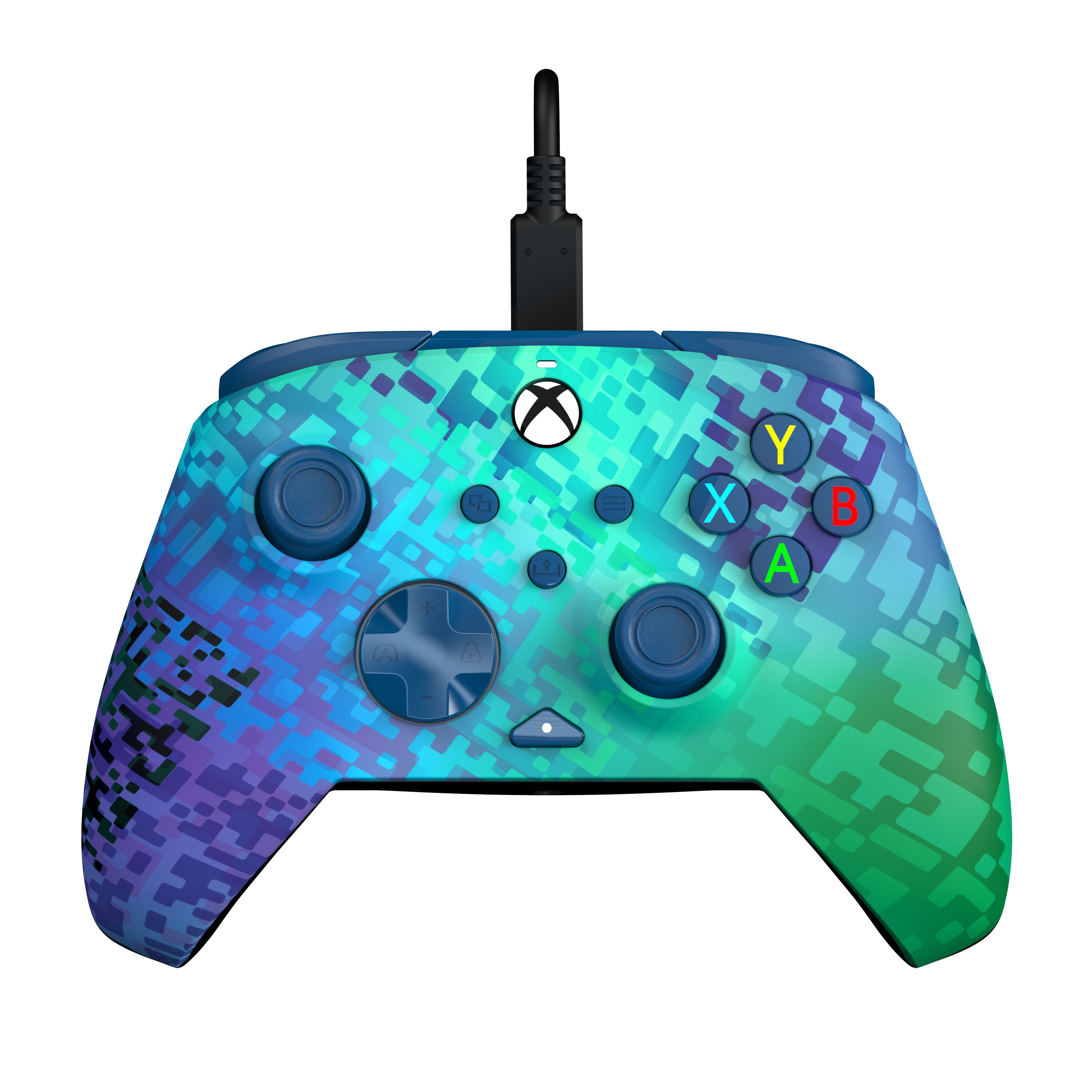 PDP Rematch Advanced Wired Controller - Black/Green - PC, Xbox Series X|S, Xbox One