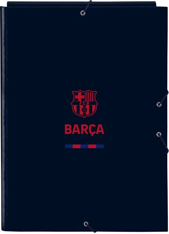 Organiser Map F.C. Barcelona Marineblauw A4