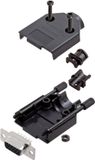Amphenol L17DTPK-P-37+L77HDC62S D-sub female connectorset