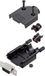Amphenol L17DTPK-P-37+L77HDC62S D-sub female connectorset