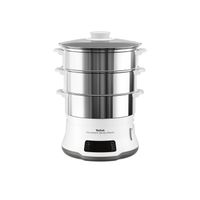 Tefal Convenient Series Deluxe VC502D Stoomkoker - 9L, 3-Tier, Digital, 900W