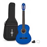 Gear4music Classical Guitar Pack, Dark Blue