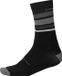 Endura BaaBaa Merino Stripe Fietssokken - Matt Black