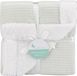Interbaby Deken Junior 80 X 110 Cm Polyester Mint/wit