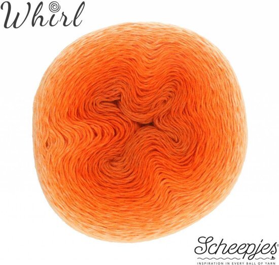 Scheepjes Whirl OmbrÃ© - 554 Tangerine Tambourine