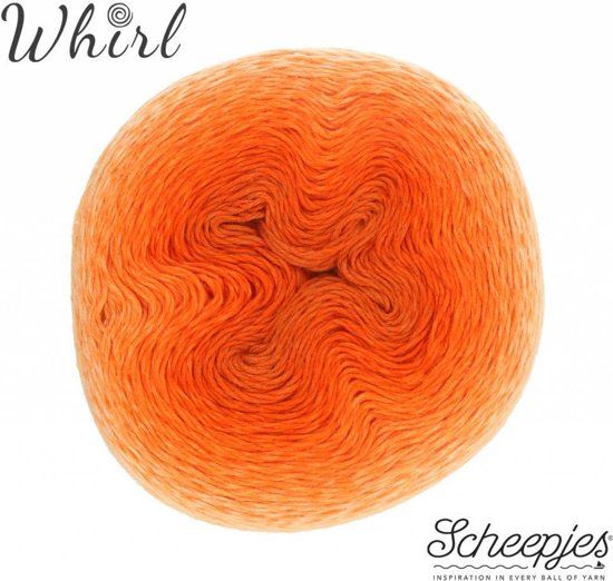 Scheepjes Whirl Ombré - 554 Tangerine Tambourine