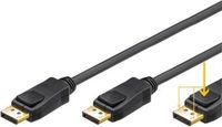 Goobay DisplayPort - DisplayPort kabel - versie 1.1 / verguld - 2 meter