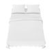 Dreamzie Beddengoedset 180x200 cm - 4-delig Microvezel - Wit