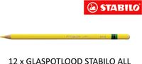 STABILO Kleurpotloden All 8044 Geel | 12 stuks