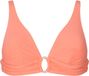 Hunkemöller Luxe Triangle Bikini Top Oranje