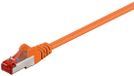 Goobay CAT 6 Patch Cable, S/FTP (PiMF), orange 5 m